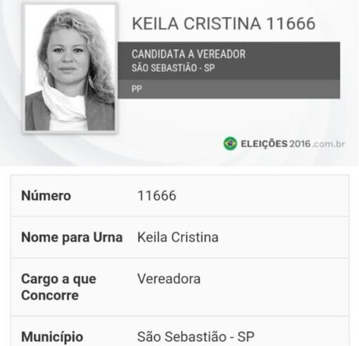 A cabeleireira Keila Cristina foi candidata a vereadora mas não se elegeu