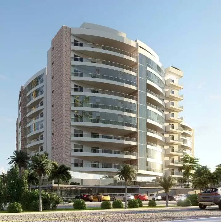 Maquete de uma de torres em construção (Foto: Divulgação)
