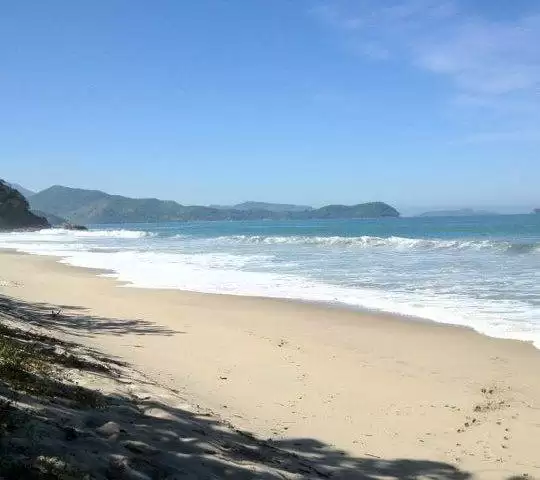 Praia do Puruba, em Ubatuba, teve registro de óbito no carnaval (Divulgação)