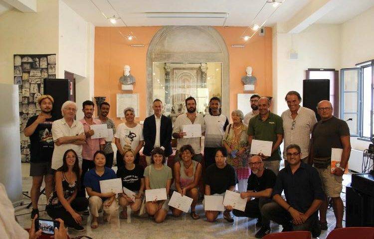 artistas sebastianenses no Concurso de Arte Contemporânea de Fivizzano