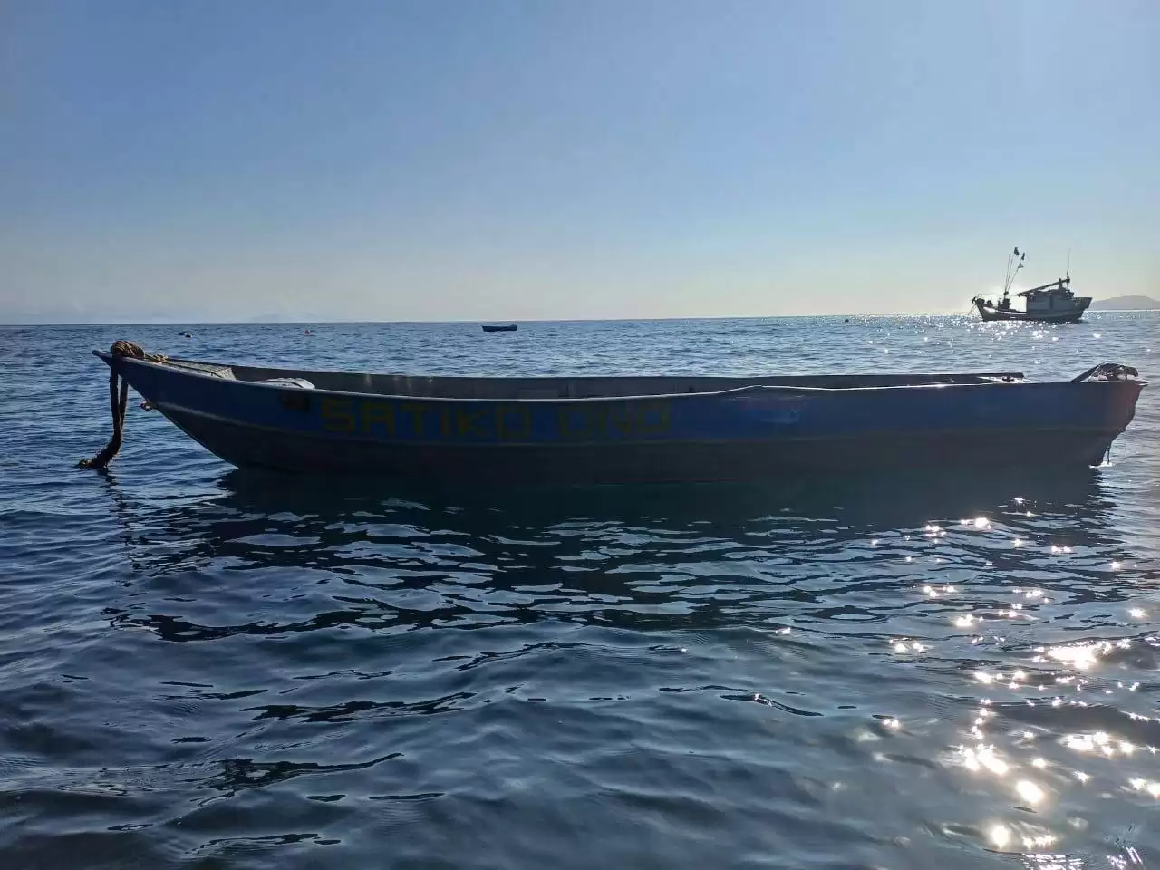 embarcação afundou em ilhabela