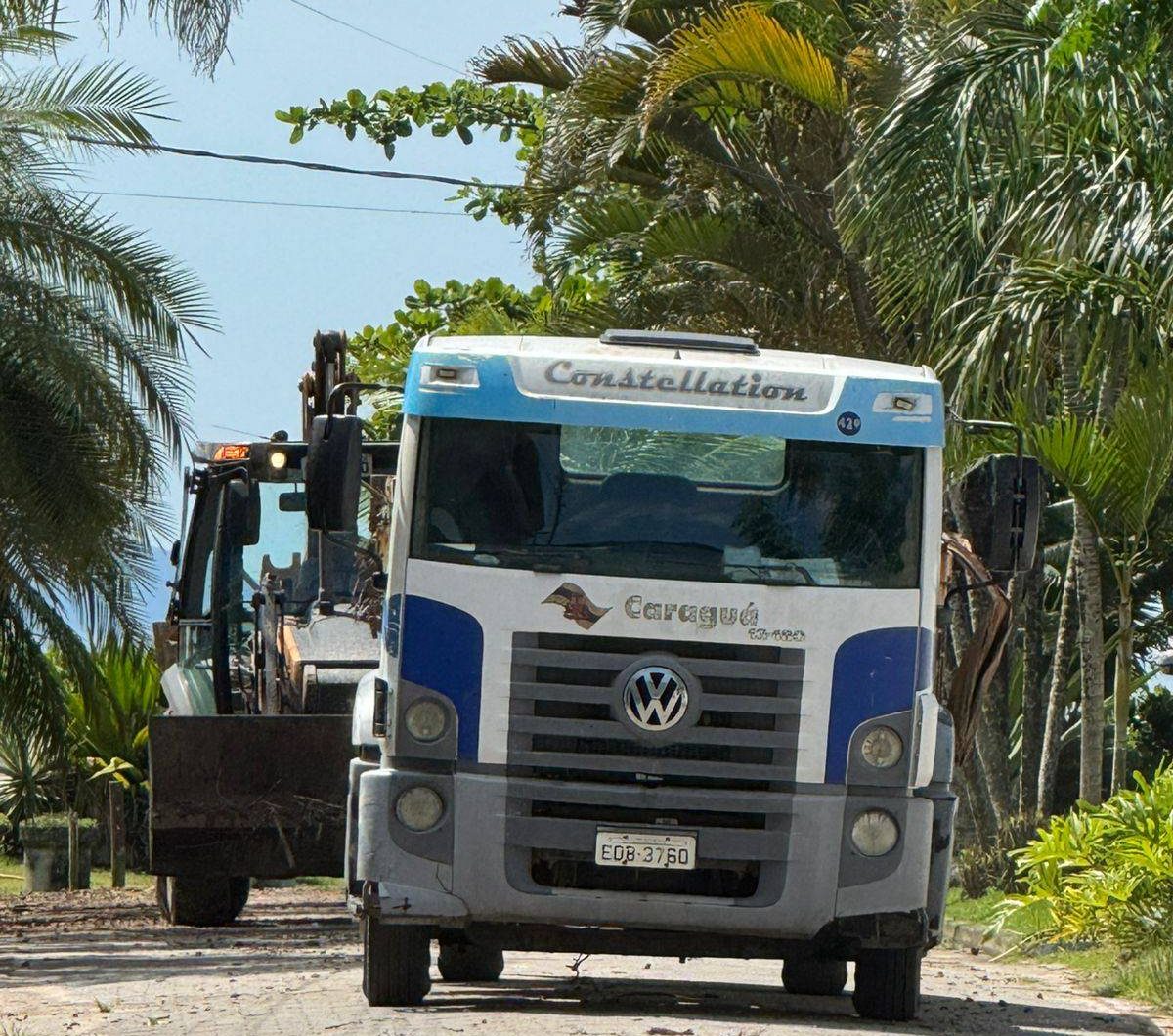 A Secretaria de Serviços Públicos está seguindo o cronograma de limpeza nos bairros do mês de janeiro (Foto: Nanau Paes)