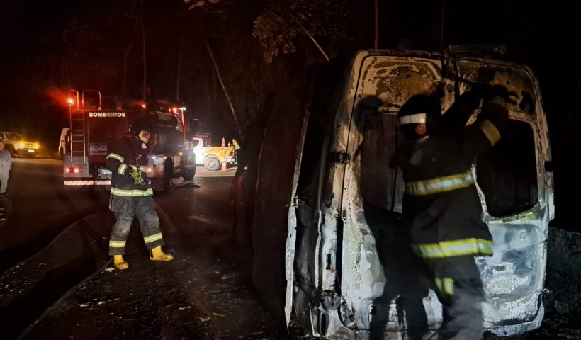 incendio ambulancia ubatuba