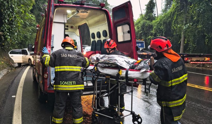 resgate na Rio-Santos