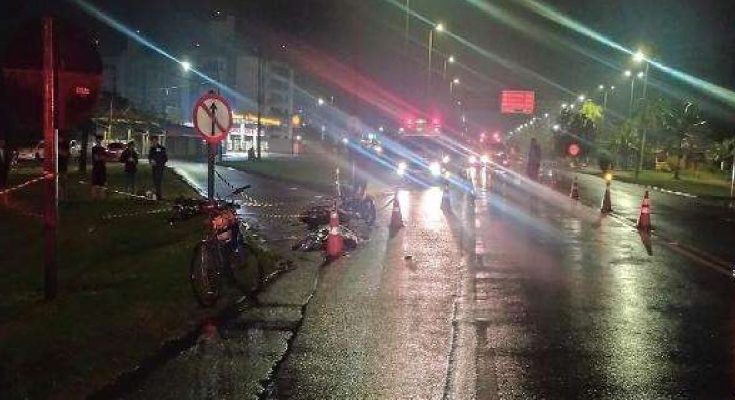motociclista morto rio-santos